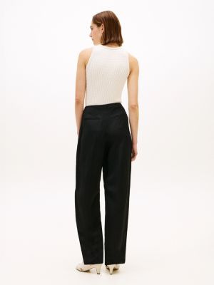 Женские брюки Tommy Hilfiger Tailored Linen-Blend Barrel Pant — фото 4