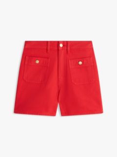 Gold-Button Pocket Denim Short — Fireworks 5