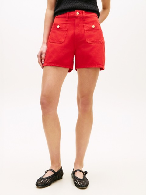 Женские брюки Tommy Hilfiger Gold-Button Pocket Denim Short