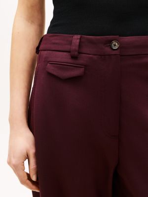 Женские брюки Tommy Hilfiger Wool-Blend Loose Straight Pant — фото 3