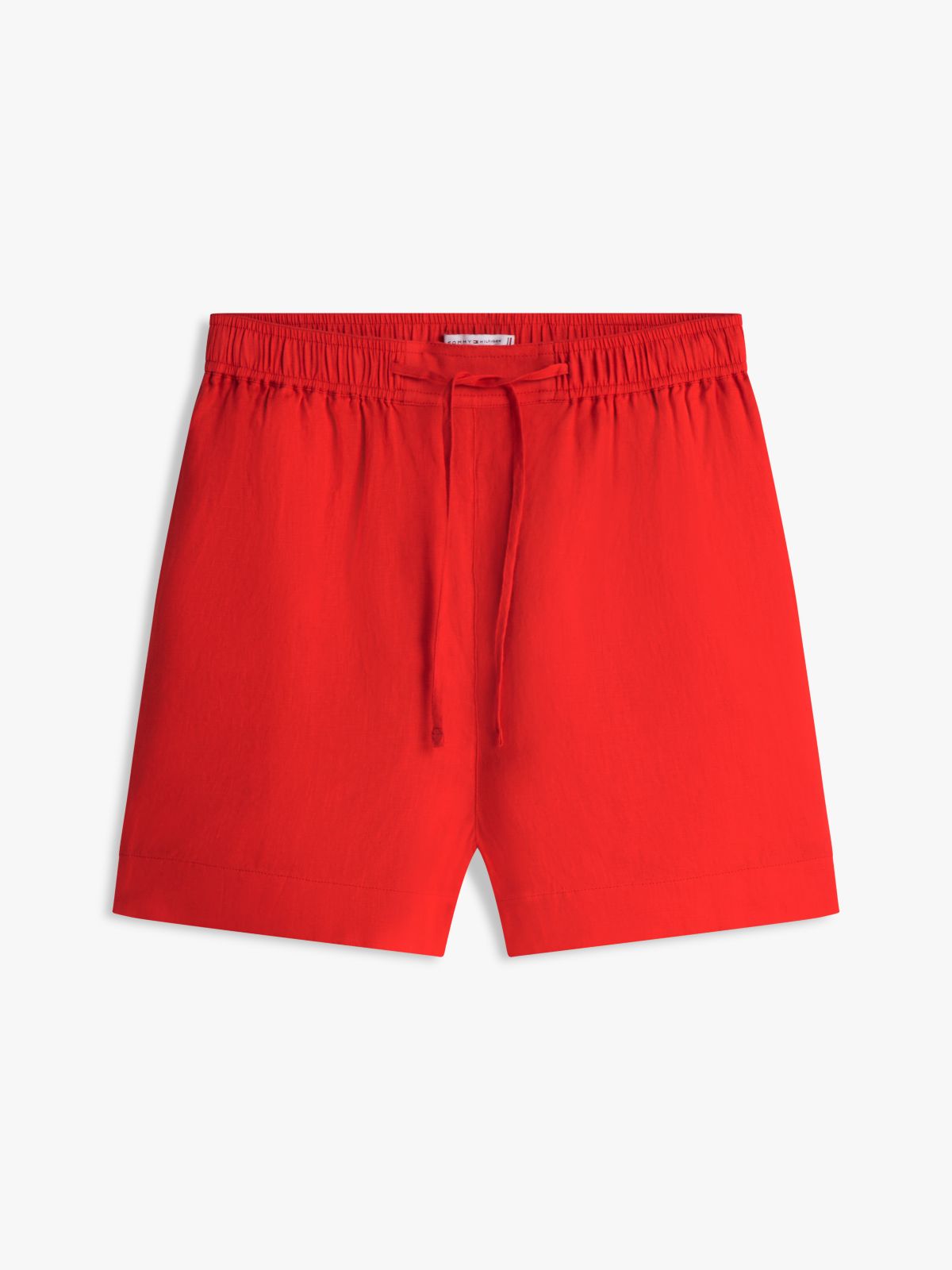 Linen Pull-On Short — Fireworks