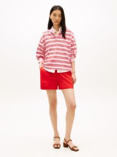 Linen Pull-On Short — Fireworks 2