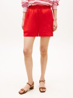 Linen Pull-On Short — Fireworks 1