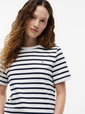 Женские футболки Tommy Hilfiger Boxy Fit Interlock Crewneck T-Shirt — фото 3