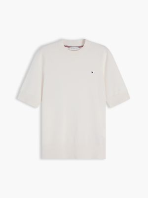 Женские свитеры Tommy Hilfiger Short-Sleeve Crewneck Sweater — фото 5