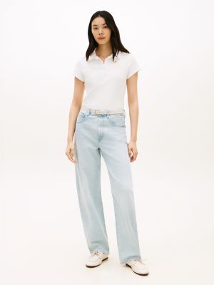 Slim Fit Laurel Leaf Logo Polo | Tommy Hilfiger