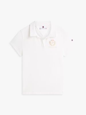 Slim Fit Laurel Leaf Logo Polo | Tommy Hilfiger