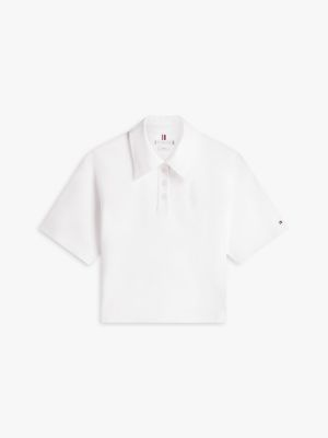 Relaxed Fit Script Monogram Pique Polo | Tommy Hilfiger