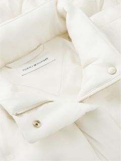 Water-Repellent Quilted Down Jacket — Rich Cream 6