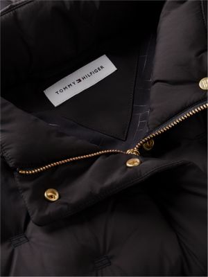 Женский жилет Tommy Hilfiger Water-Repellent Quilted Down Vest, цвет: Чёрный — фото 7