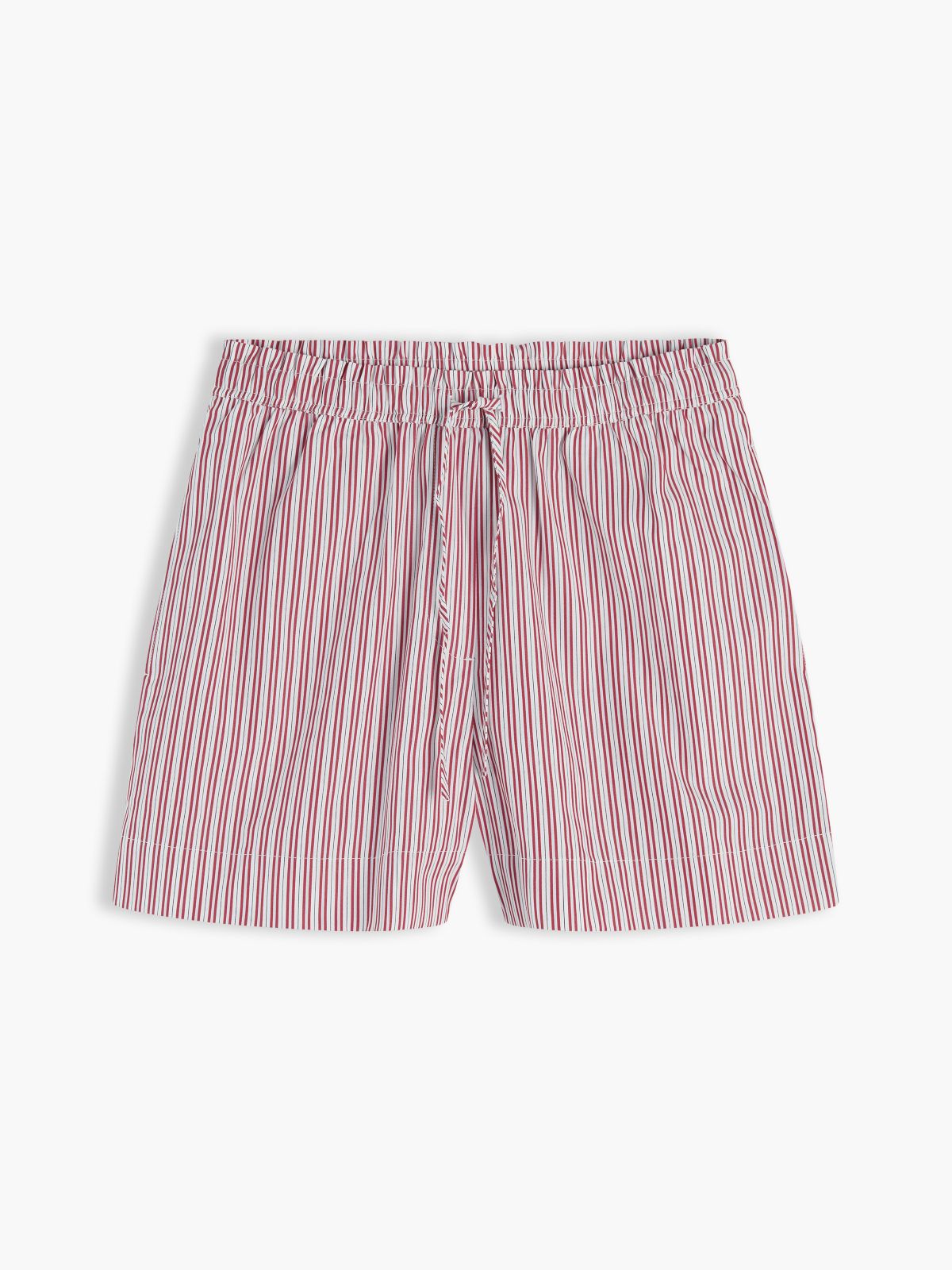 Striped Poplin Pull-On Short — Summer Stripe