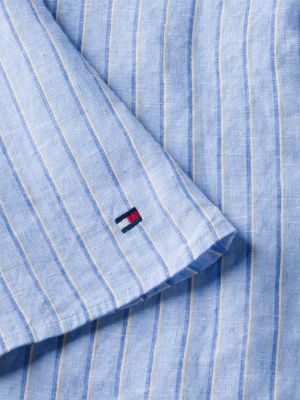Женские блузки Tommy Hilfiger Relaxed Fit Linen Side-Tie Blouse — фото 6