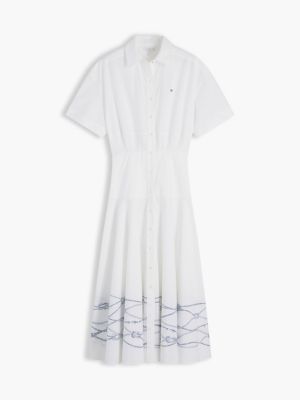 Tommy Hilfiger Short-Sleeve Poplin Shirtdress — фото 2