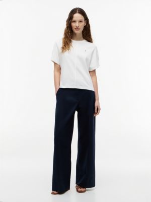 Женские футболки Tommy Hilfiger Batwing-Sleeve Crewneck T-Shirt — фото 2