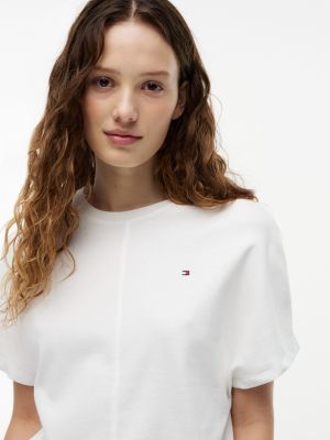 Женские футболки Tommy Hilfiger Batwing-Sleeve Crewneck T-Shirt — фото 3