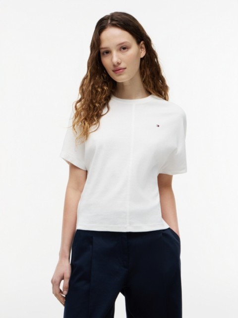 Женские футболки Tommy Hilfiger Batwing-Sleeve Crewneck T-Shirt