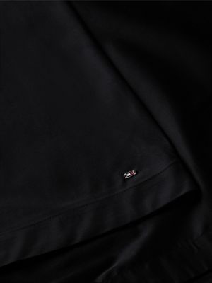 Tommy Hilfiger Gold-Button Mixed-Media Tank Dress — фото 6