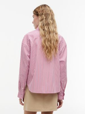 Женские рубашки Tommy Hilfiger Boxy Fit Poplin Shirt — фото 4