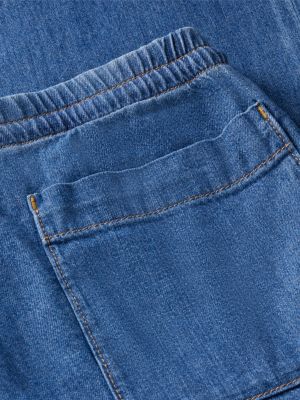 Женские джинсы Tommy Hilfiger Pull-On Mid-Rise Wide Leg Jean — фото 6