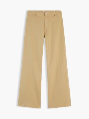 Женские джинсы Tommy Hilfiger Stretch High-Rise Cropped Wide-Leg Jean — фото 5