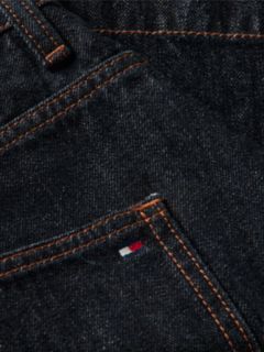 High-Rise Denim Mini Skirt — Navy 6