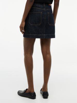 Женские юбки Tommy Hilfiger High-Rise Denim Mini Skirt — фото 4