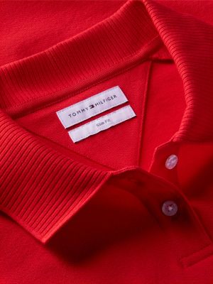 Женские топы Tommy Hilfiger Slim Fit Metallic Script Monogram Polo — фото 6