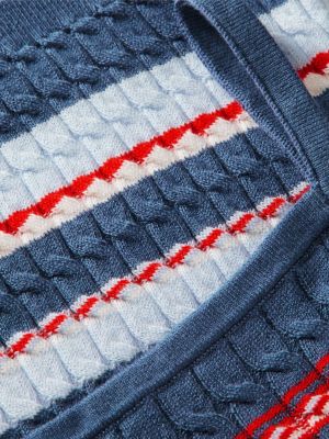 Женские свитеры Tommy Hilfiger Cable Knit Striped Tank Top — фото 6
