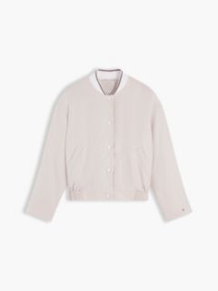 Linen Bomber Jacket — Classic Beige 5