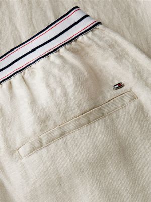Женские брюки Tommy Hilfiger Straight Linen Pull-On Pant — фото 6
