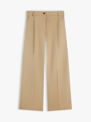 Женские брюки Tommy Hilfiger Pleated Wide Leg Chino — фото 5