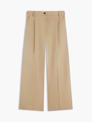 Женские брюки Tommy Hilfiger Pleated Wide Leg Chino — фото 6