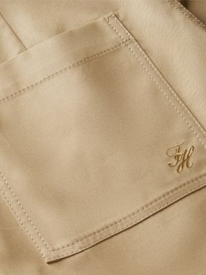Женские брюки Tommy Hilfiger Pleated Wide Leg Chino — фото 7