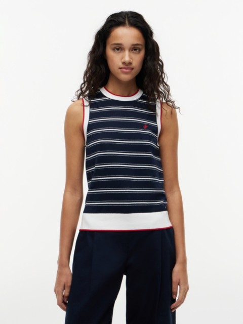 Женские свитеры Tommy Hilfiger Striped Sweater Vest