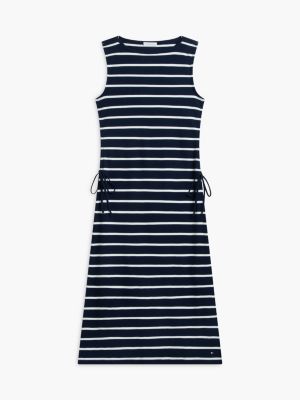 Tommy Hilfiger Sleeveless Side-Tie Boatneck Midi Dress — фото 5