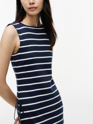 Tommy Hilfiger Sleeveless Side-Tie Boatneck Midi Dress — фото 3