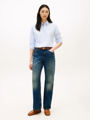 Женские джинсы Tommy Hilfiger Mid-Rise Loose Straight Jean — фото 2