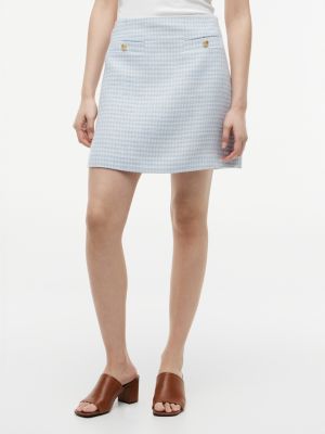 Женские юбки Tommy Hilfiger Gold-Button Tweed Mini Skirt — фото 2