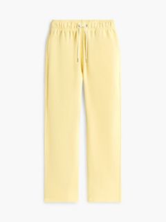 Brushed-Back Wide Leg Sweatpant — Citronella 3