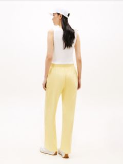 Brushed-Back Wide Leg Sweatpant — Citronella 5