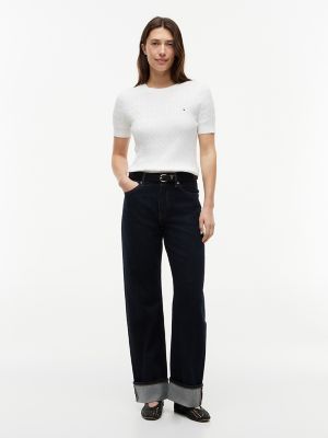 Женские джинсы Tommy Hilfiger Mid-Rise Selvedge Loose Straight Jean — фото 2
