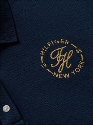 Tommy Hilfiger Metallic Script Monogram Polo Mini Dress — фото 6