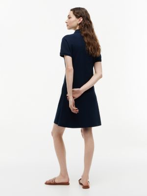 Tommy Hilfiger Metallic Script Monogram Polo Mini Dress — фото 4