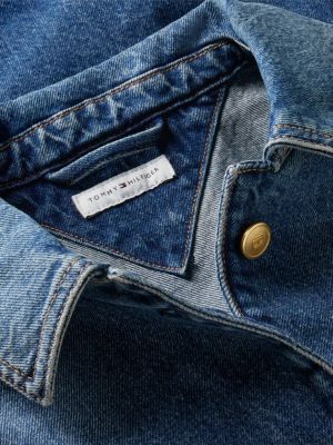 Женские куртки Tommy Hilfiger Cropped Denim Jacket — фото 6