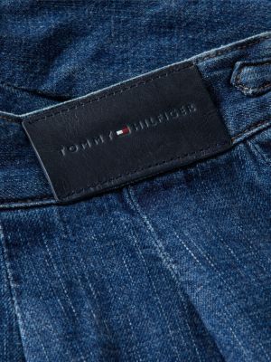 Tommy Hilfiger Pleated Denim Skirt — фото 6