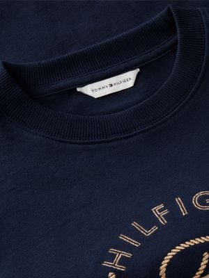 Женские футболки Tommy Hilfiger Long-Sleeve Nautical Monogram T-Shirt — фото 5