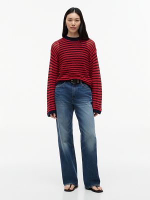 Женские свитеры Tommy Hilfiger Relaxed Striped Pointelle Sweater — фото 2