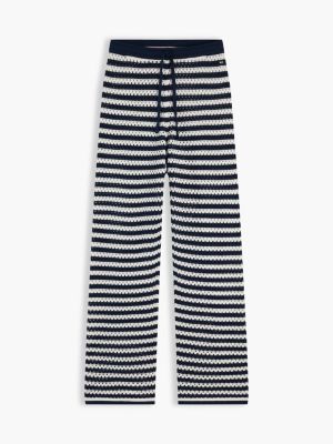Женские брюки Tommy Hilfiger Striped Crochet Pull-On Pant — фото 5