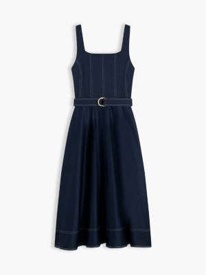 tommy hilfiger belted chiffon midi dress Tommy Hilfiger Plus Womens Chiffon Midi Wrap Dress