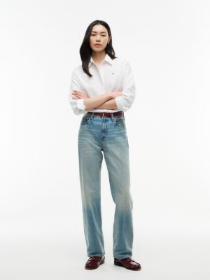 Женские джинсы Tommy Hilfiger High-Rise Straight Jean — фото 2